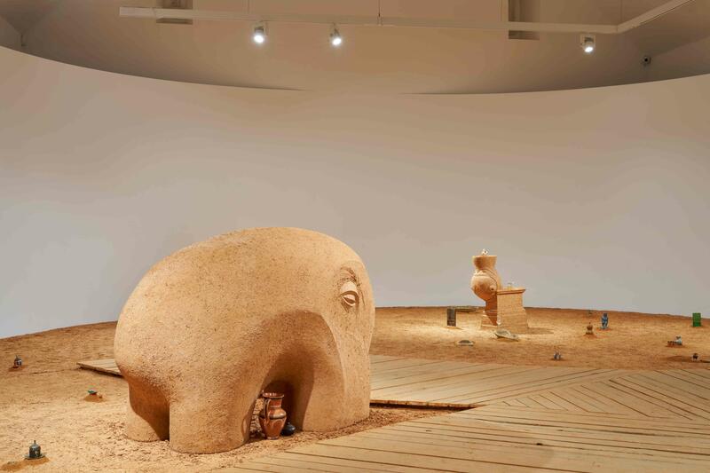 GABRIEL CHAILE UNFOLDS HIS ARCHAEOLOGY OF MIGRATION IN LONDON