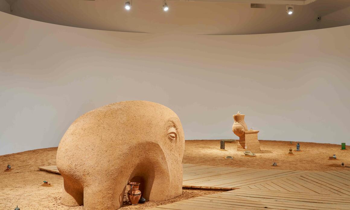 GABRIEL CHAILE UNFOLDS HIS ARCHAEOLOGY OF MIGRATION IN LONDON