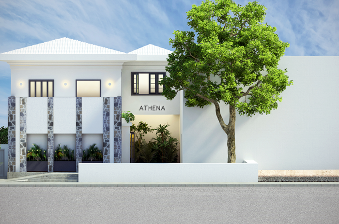 Render del nuevo espacio Galería Athena. Render del nuevo espacio Galería Athena.