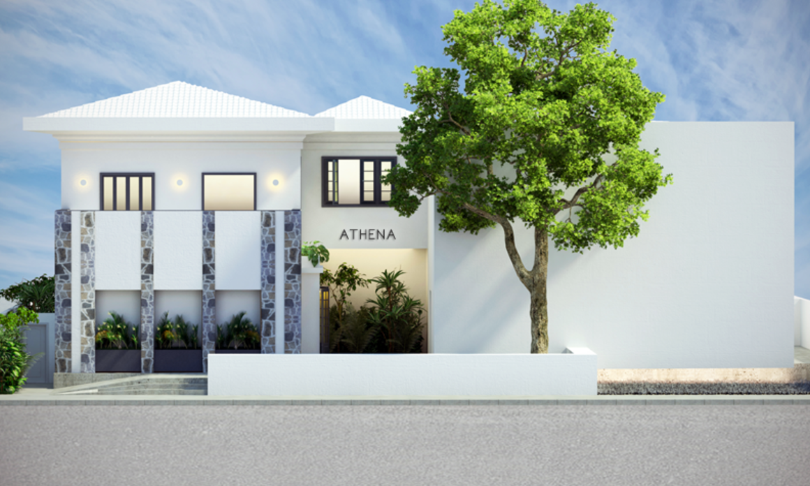 Render del nuevo espacio Galería Athena. 