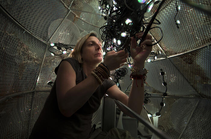 Grimanesa Amorós at Tongji University College of Design and Innovation