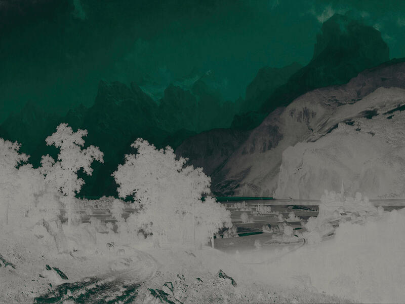 "Lake Lucerne in green", Alfonso Almendros. Ph: Cámara Oscura.