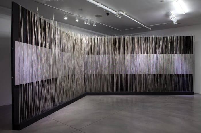 Jesús Soto: Sound Mural at Cecilia Brunson Projects Jesús Soto: Sound Mural at Cecilia Brunson Projects