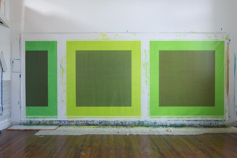 Después de Ford Beckam (2018), acrílico sobre tela, Juan José Cambre. Ph: cortesía Galería del Paseo. Después de Ford Beckam (2018), acrílico sobre tela, Juan José Cambre. Ph: cortesía Galería del Paseo.