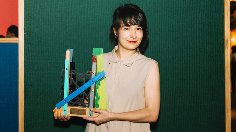 JULIA HUETE WINNER OF THE V CERVEZAS ALHAMBRA AWARD FOR EMERGING ART IN ARCOmadrid