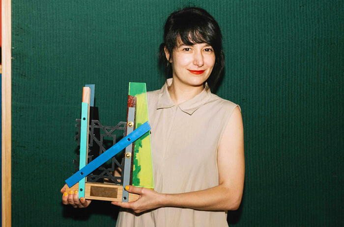 JULIA HUETE WINNER OF THE V CERVEZAS ALHAMBRA AWARD FOR EMERGING ART IN ARCOmadrid