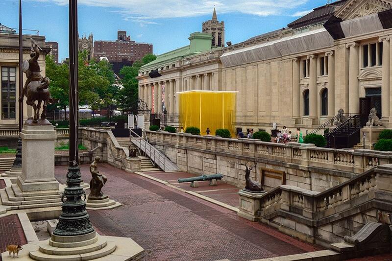 JESÚS RAFAEL SOTO'S INTERACTIVE SCULPTURE IN NEW YORK CITY