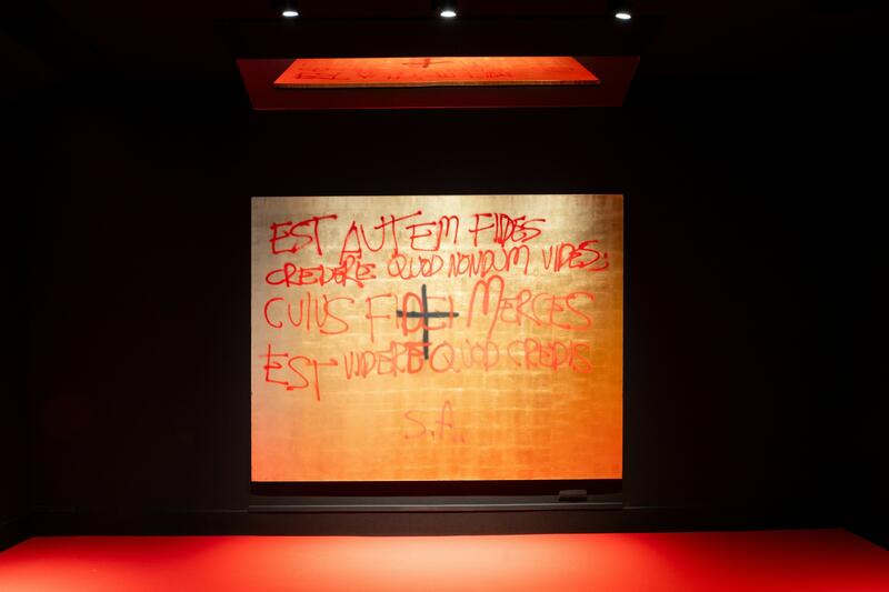 STEFAN BRÜGGEMANN'S LINES OF FAITH, AT CASA DE MEXICO STEFAN BRÜGGEMANN'S LINES OF FAITH, AT CASA DE MEXICO