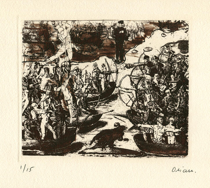 REINTERPRETATIONS BY DEMIÁN FLORES OF VIOLENCE, MYTH, AND REPRESENTATION
