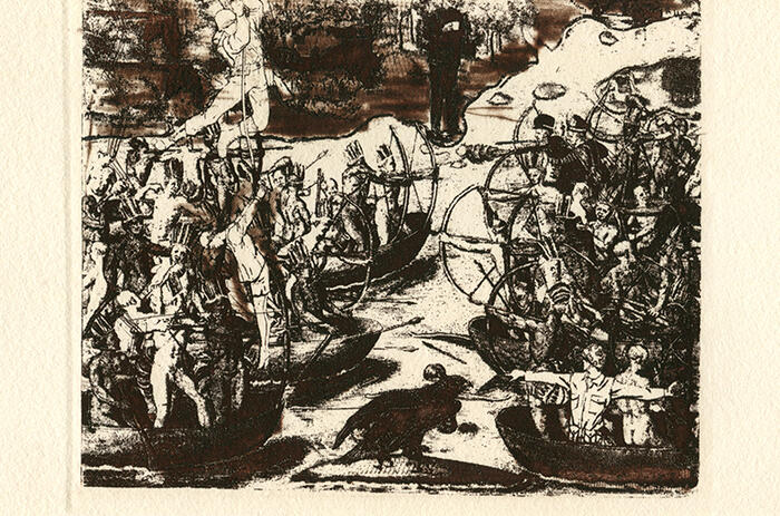 REINTERPRETATIONS BY DEMIÁN FLORES OF VIOLENCE, MYTH, AND REPRESENTATION