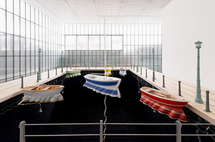 Leandro Erlich: Port of Reflections at Neuberger Museum