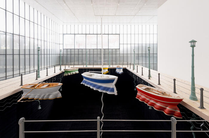 Leandro Erlich: Port of Reflections at Neuberger Museum Leandro Erlich: Port of Reflections at Neuberger Museum