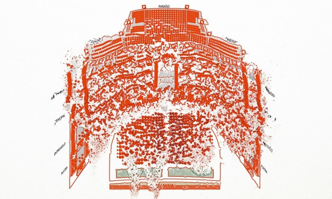 Teatro Real de Madrid, Guillermo Kuitca.