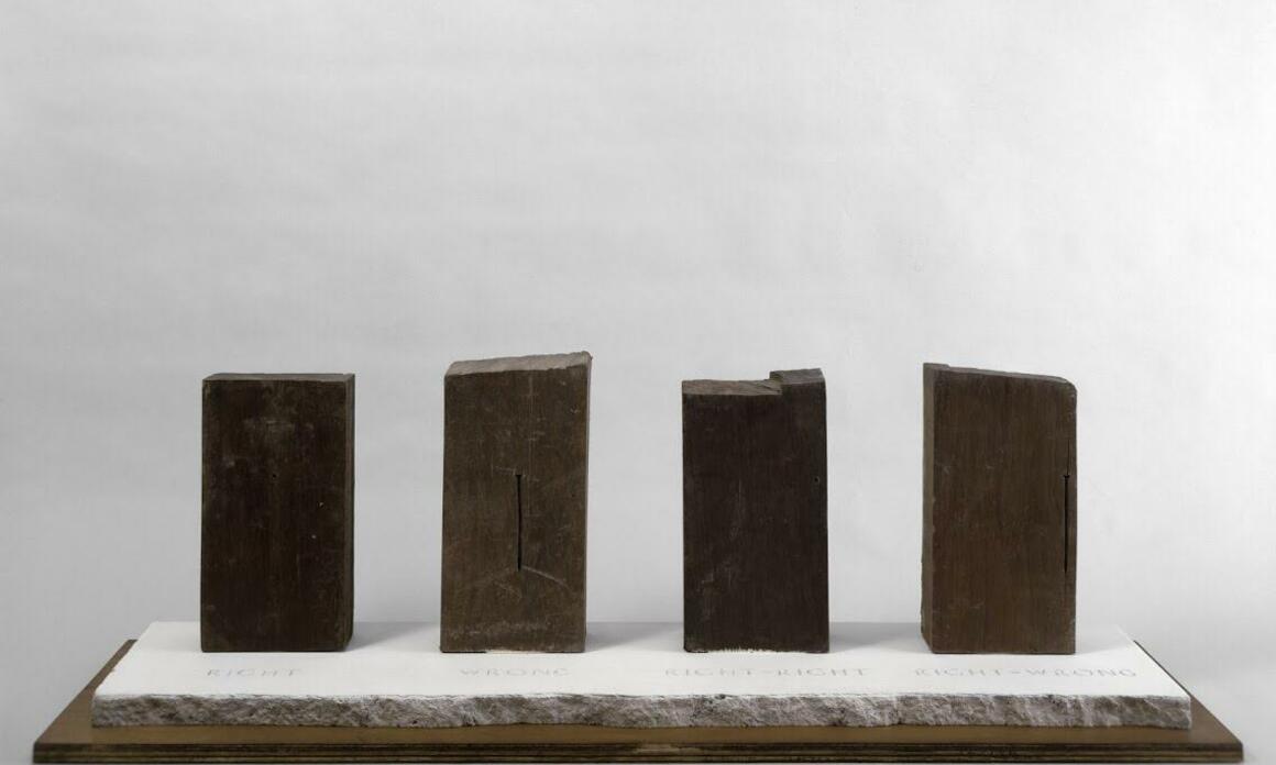 Héctor Fuenmayor, (1949), Venezuela, Right and Wrong, 1983-1990. Fundación Museo Reina Sofía. Donación de Patricia Phelps de Cisneros en honor a Sofía Hernández Chong Cuy.