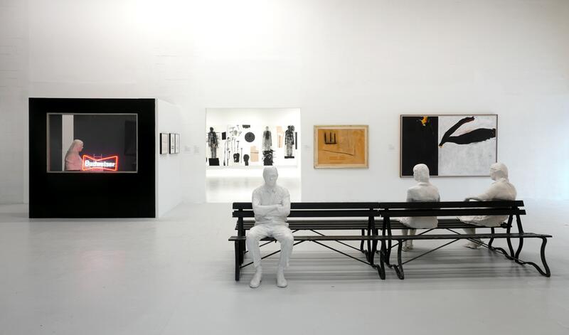 MOTHERWELL, SEGAL, STELLA. THREE KEY FIGURES IN DIALOGUE