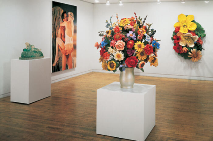 Made In Heaven, de Jeff Koons. Vista de sala en Sonnabend Gallery, NY. Made In Heaven, de Jeff Koons. Vista de sala en Sonnabend Gallery, NY.