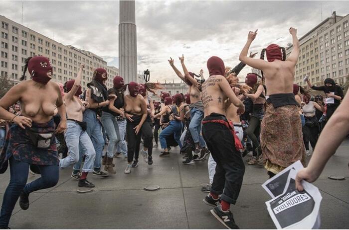 Marcha, 2018, de Pablo Izquierdo.