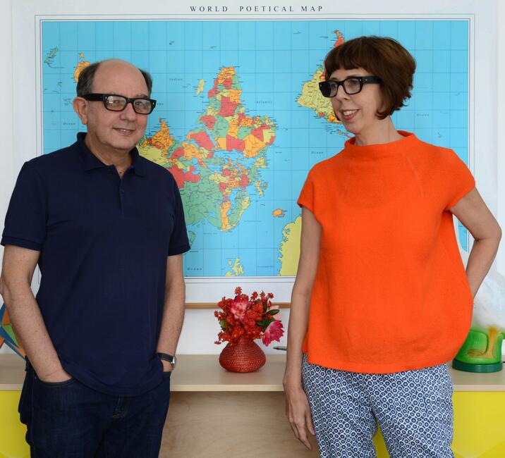 ROBERTO BEHAR & ROSARIO MARQUARDT WIN THE LIFETIME ACHIEVEMENT AWARD AT THE ELLIES OOLITE ARTS AWARDS