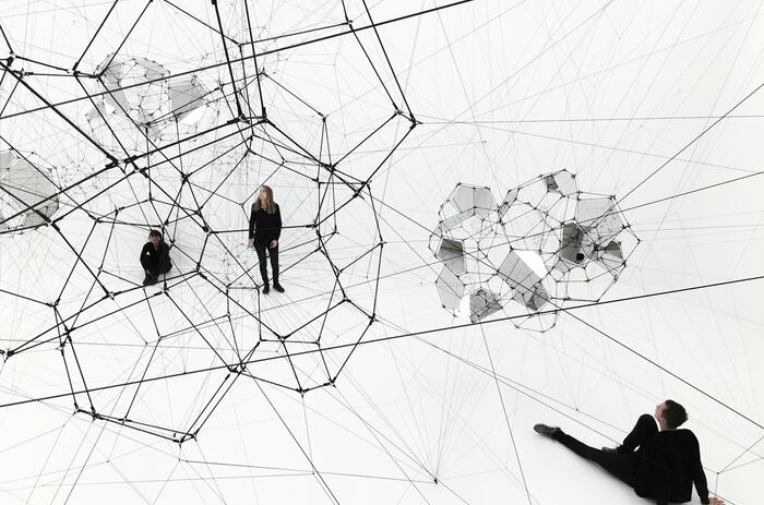 SFMOMA presents Stillness in Motion—Cloud Cities by Tomás Saraceno
