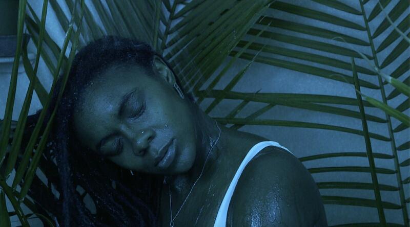 "Sopera de Yemayá", 2020, Courtney Desiree Morris. Single-channel video installation, color, sound. 7 min 31 sec. Commissioned by Thyssen-Bornemisza Art Contemporary.