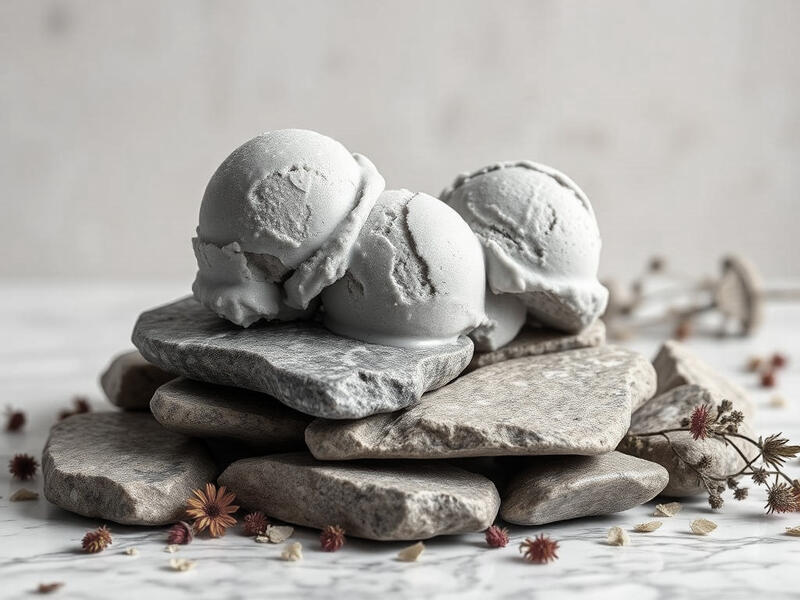 AN ICE CREAM THAT DEFIES MEMORY: THE REINVENTION OF THE SHIFTING STONE AN ICE CREAM THAT DEFIES MEMORY: THE REINVENTION OF THE SHIFTING STONE