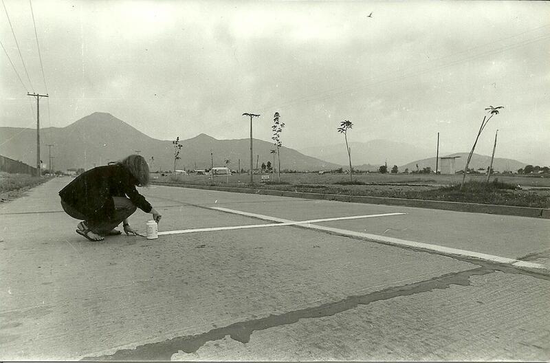 A LINE AS A WEAPON: LOTTY ROSENFELD IN GERMANY 