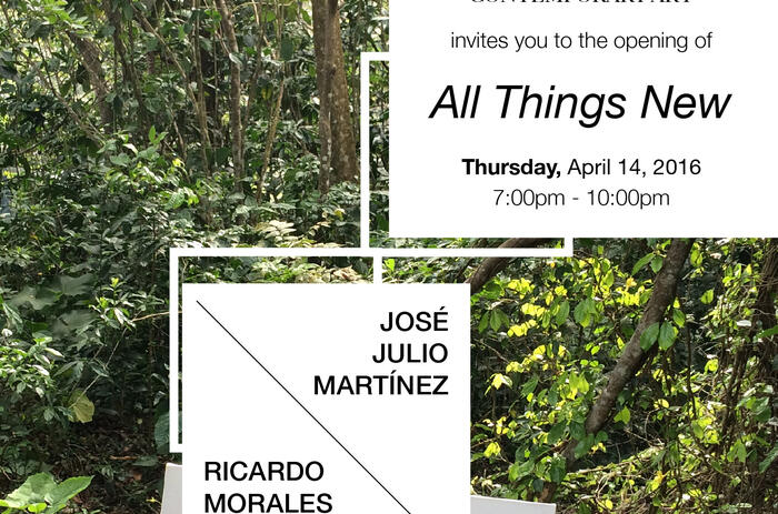 Walter Otero presents All Things New by José Julio Martínez & Ricardo Morales-Hernández