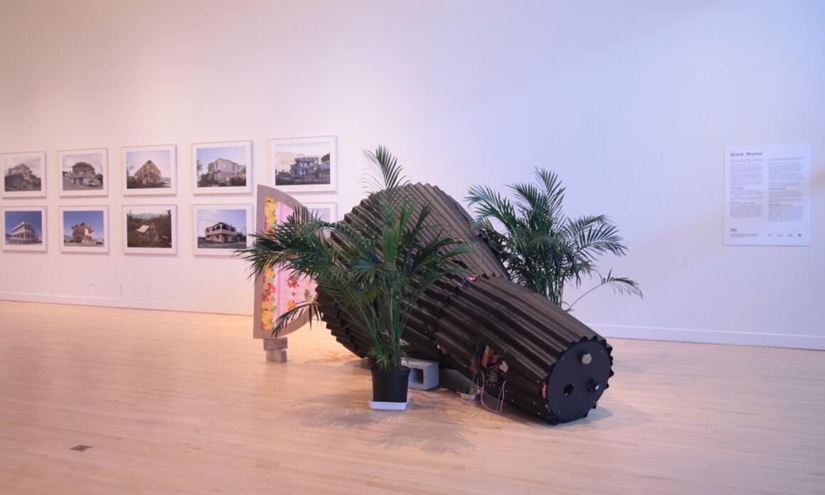 "Black mirror: And Other Third World Reflections", exhibition view.