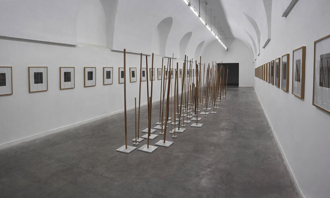 El desmoronamiento de la corteza terrestre. View of the exhibition (vista de exhibicion). Centro Cultural Recoleta