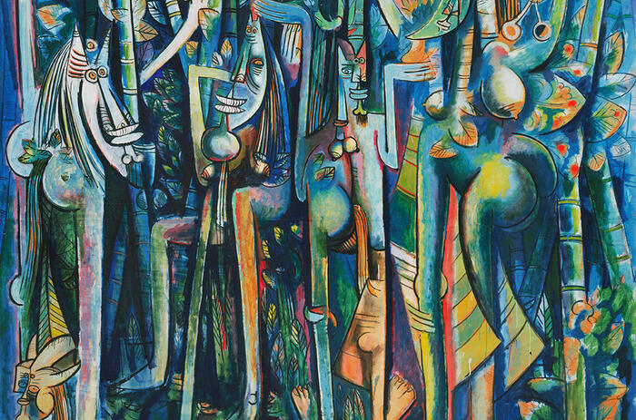 Wifredo Lam, La Jungla [The Jungle], 1943. The Museum of Modern Art, New York.