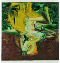 "Desfiguración Andreífica" óleo sobre tela 54" x 54"