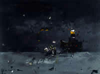 "Del tiempo" acrílico s/tela, 97 x 130 cm