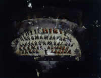 "Magnificat" acrílico s/tela, 120 x 154 cm.