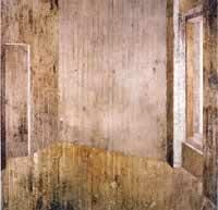 "Hopper", acrílico sobre tela sobre madera, 250 x 250 cm, 2002