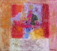 "Torso de hombre" Oleo s/tela