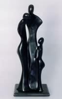 "Familia 5", bronce 41 x 15 x 12 cm, 2000.