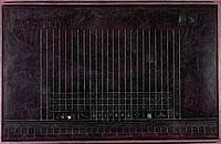 Oscar Páez, "Tibet", 2001, técnica mixta sobre tela, 140 x 215 cm